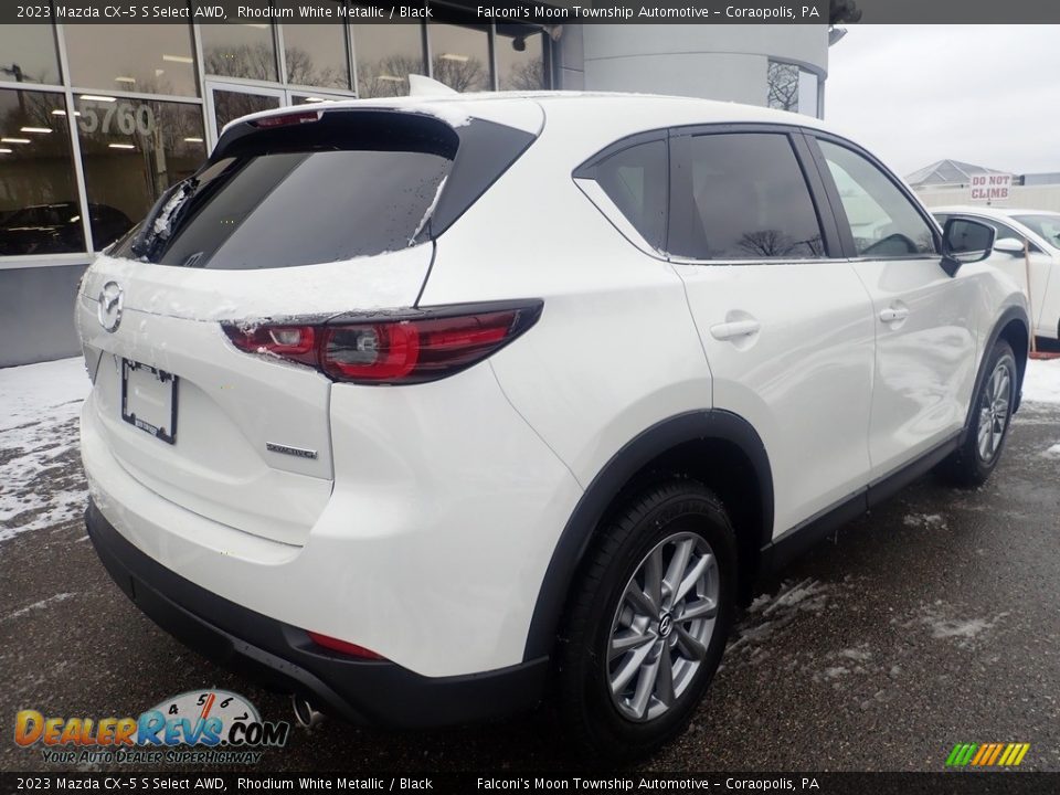 2023 Mazda CX-5 S Select AWD Rhodium White Metallic / Black Photo #2