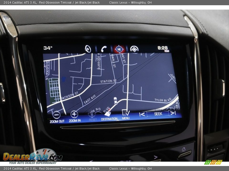 Navigation of 2014 Cadillac ATS 3.6L Photo #12