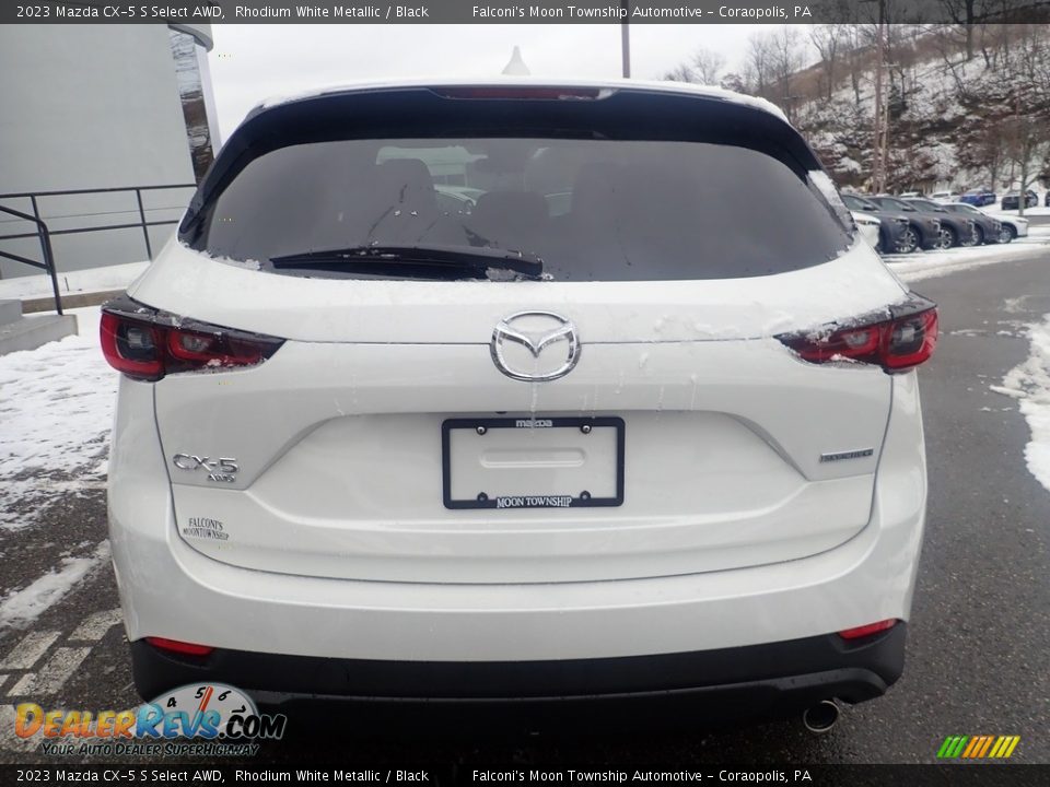 2023 Mazda CX-5 S Select AWD Rhodium White Metallic / Black Photo #3