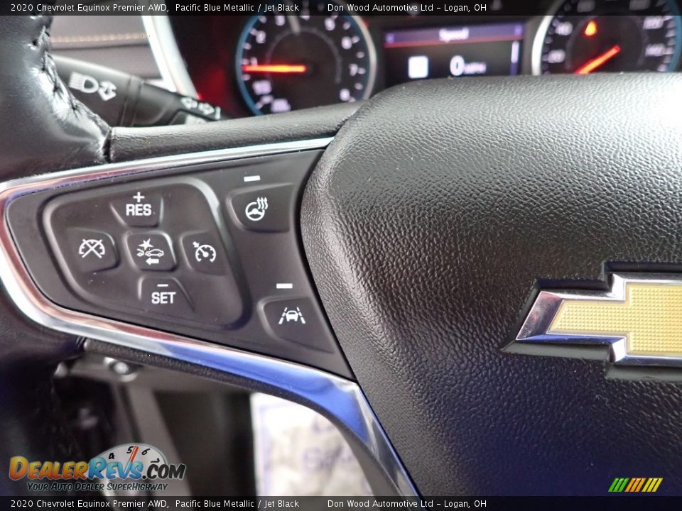 2020 Chevrolet Equinox Premier AWD Pacific Blue Metallic / Jet Black Photo #17