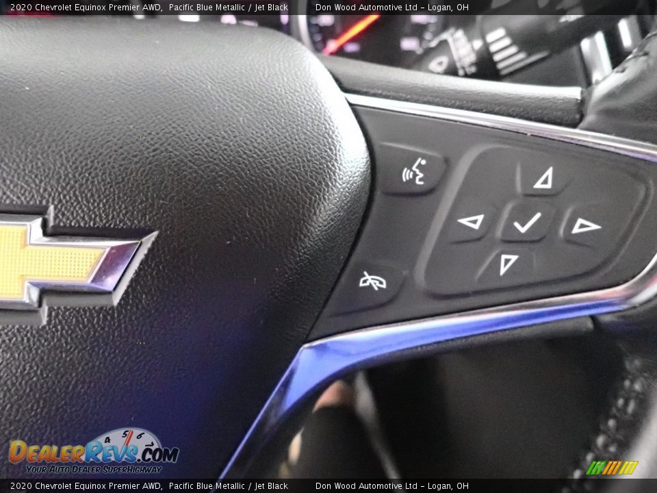 2020 Chevrolet Equinox Premier AWD Pacific Blue Metallic / Jet Black Photo #18