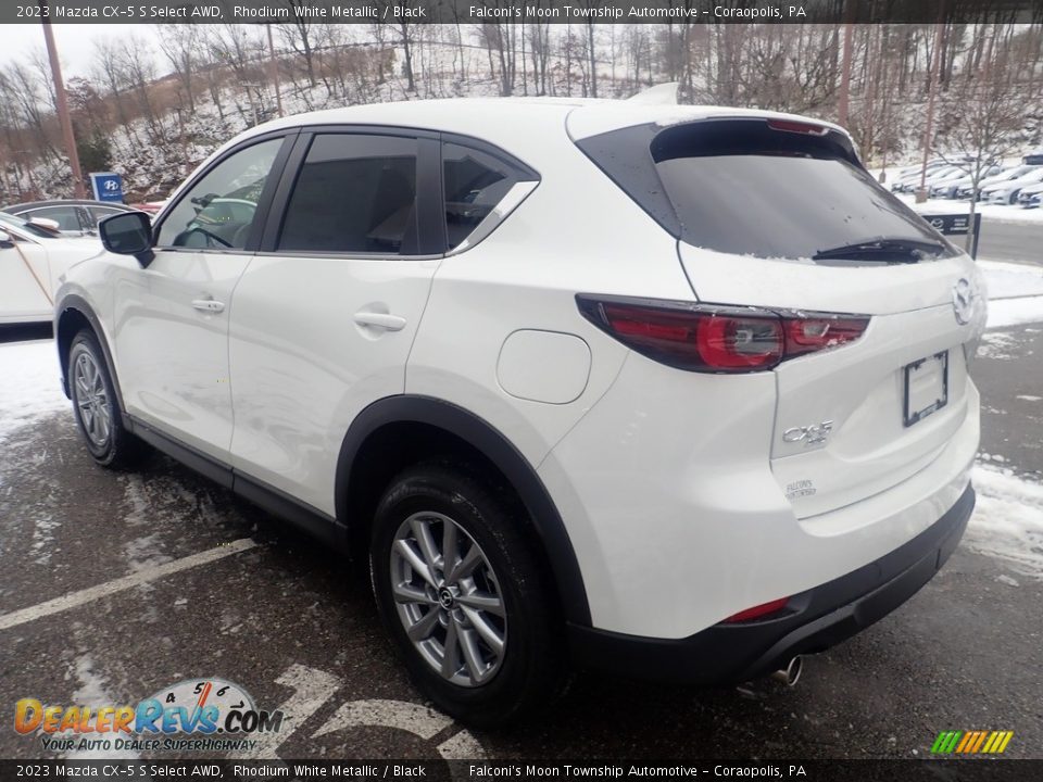 2023 Mazda CX-5 S Select AWD Rhodium White Metallic / Black Photo #5