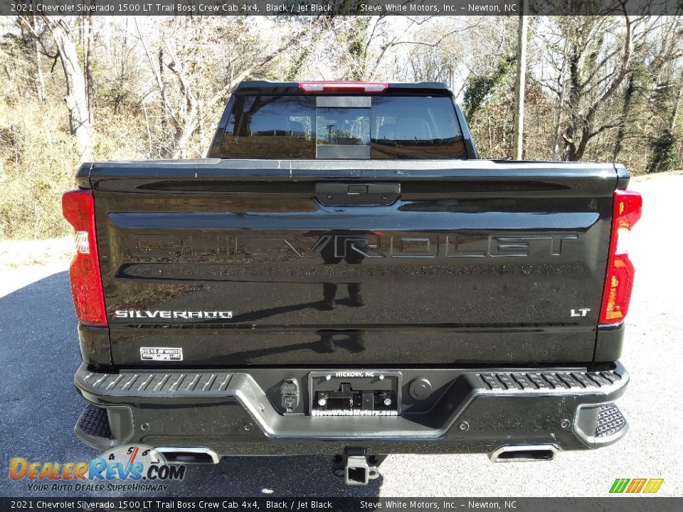 2021 Chevrolet Silverado 1500 LT Trail Boss Crew Cab 4x4 Black / Jet Black Photo #8