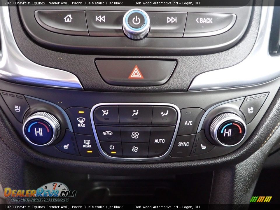 2020 Chevrolet Equinox Premier AWD Pacific Blue Metallic / Jet Black Photo #20