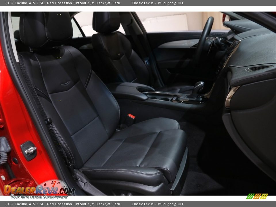 Front Seat of 2014 Cadillac ATS 3.6L Photo #16