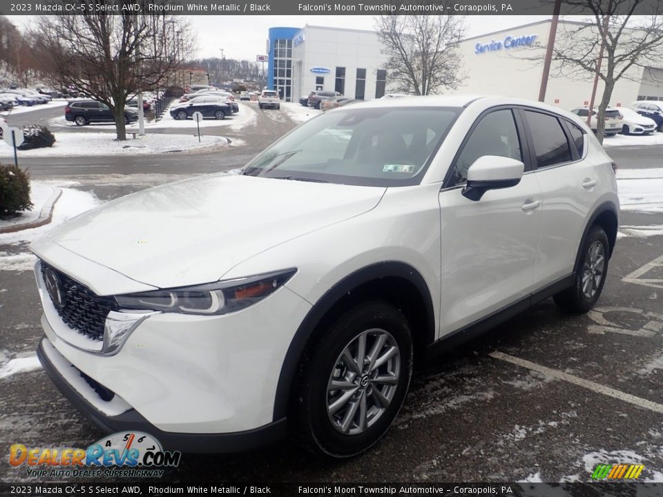 2023 Mazda CX-5 S Select AWD Rhodium White Metallic / Black Photo #7