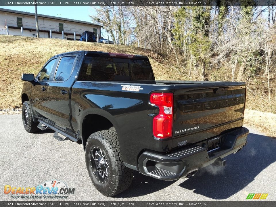 2021 Chevrolet Silverado 1500 LT Trail Boss Crew Cab 4x4 Black / Jet Black Photo #10