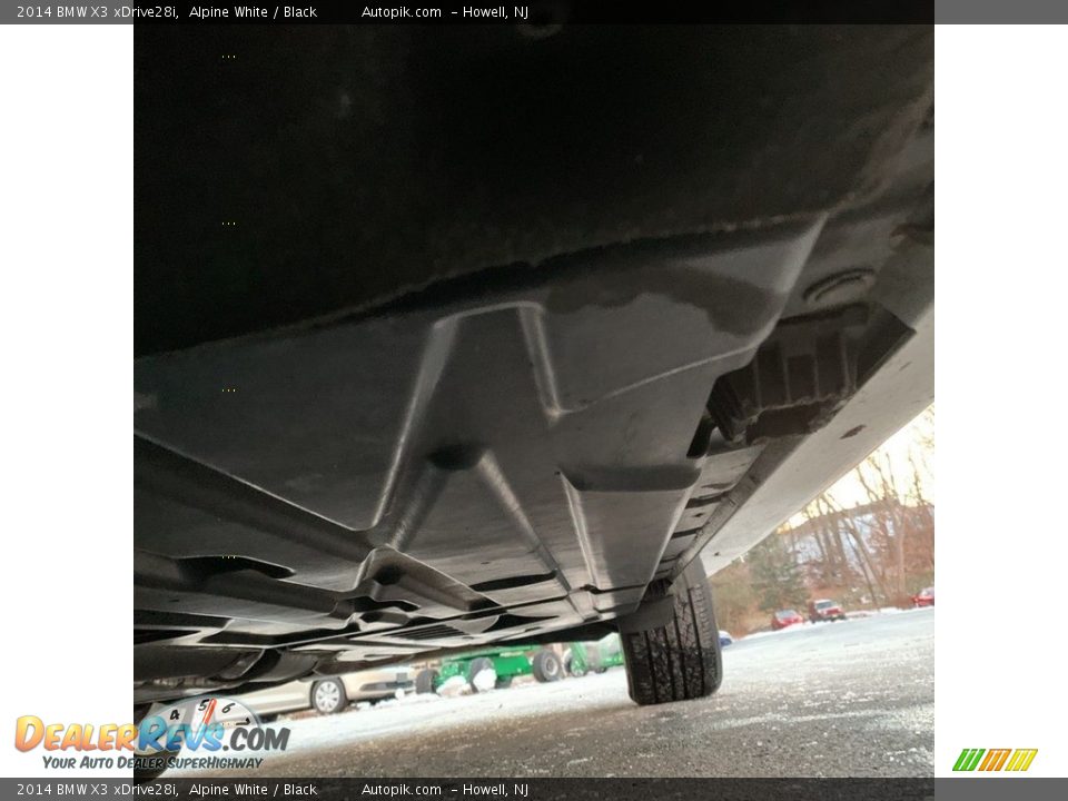2014 BMW X3 xDrive28i Alpine White / Black Photo #12