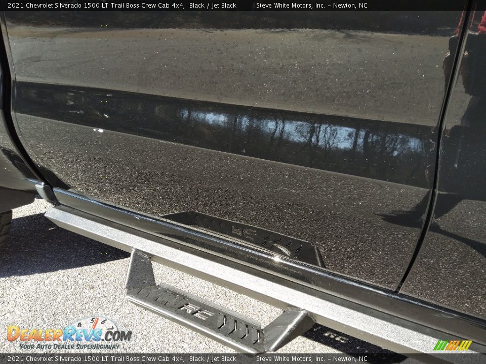 2021 Chevrolet Silverado 1500 LT Trail Boss Crew Cab 4x4 Black / Jet Black Photo #13