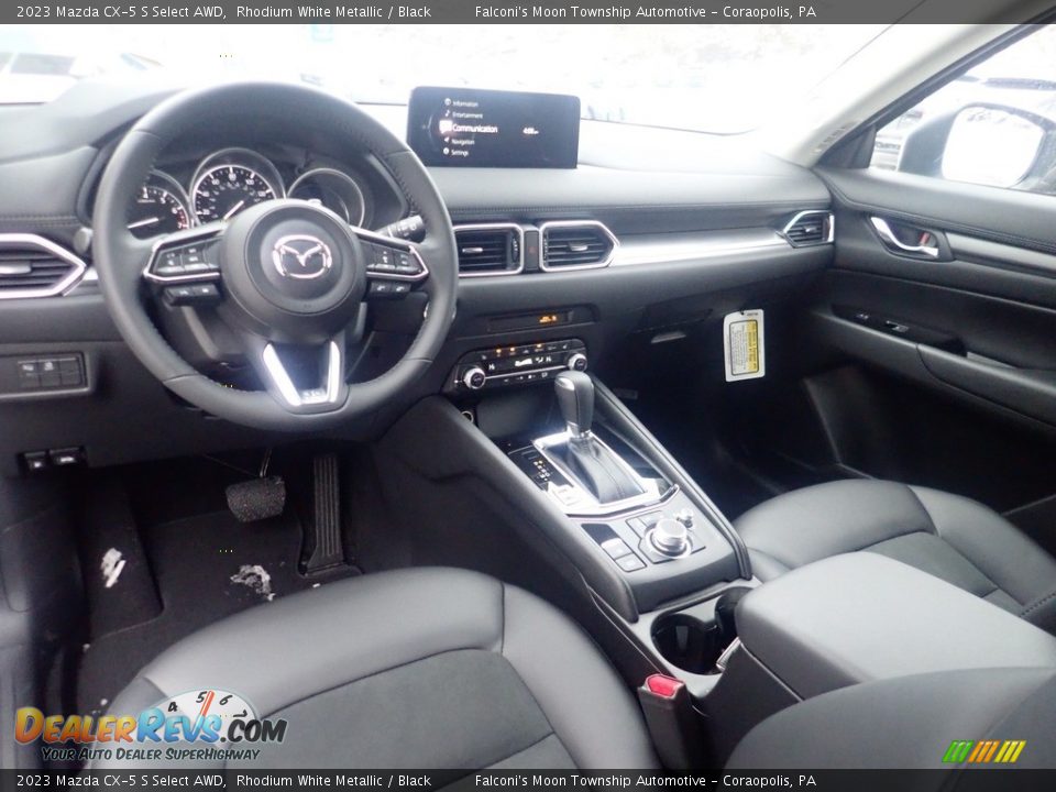 2023 Mazda CX-5 S Select AWD Rhodium White Metallic / Black Photo #13