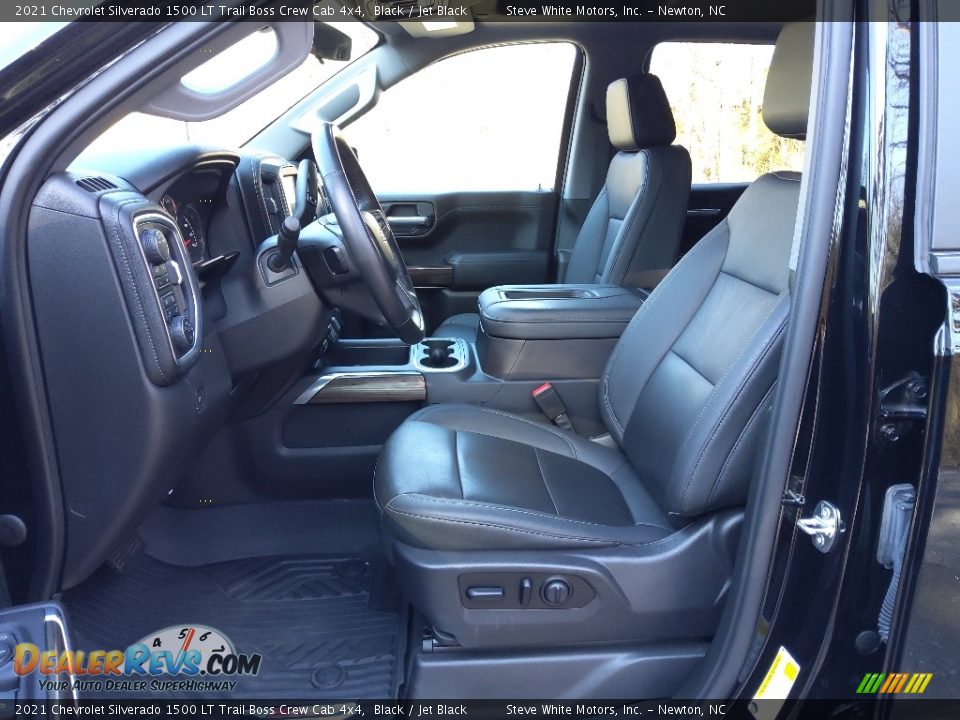 Front Seat of 2021 Chevrolet Silverado 1500 LT Trail Boss Crew Cab 4x4 Photo #15