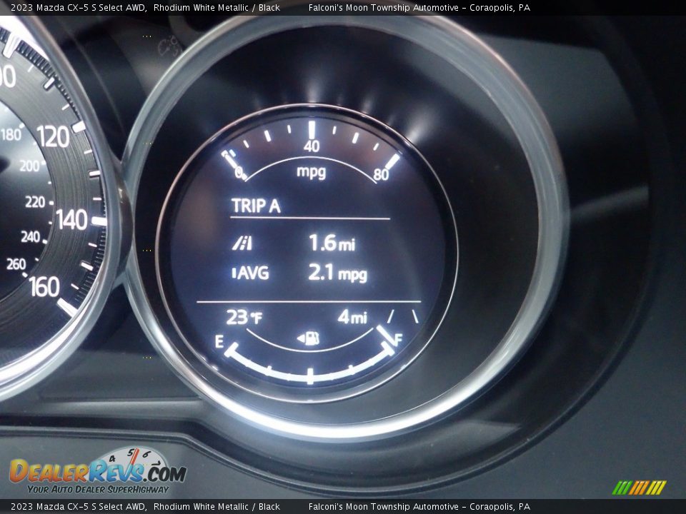 2023 Mazda CX-5 S Select AWD Rhodium White Metallic / Black Photo #19