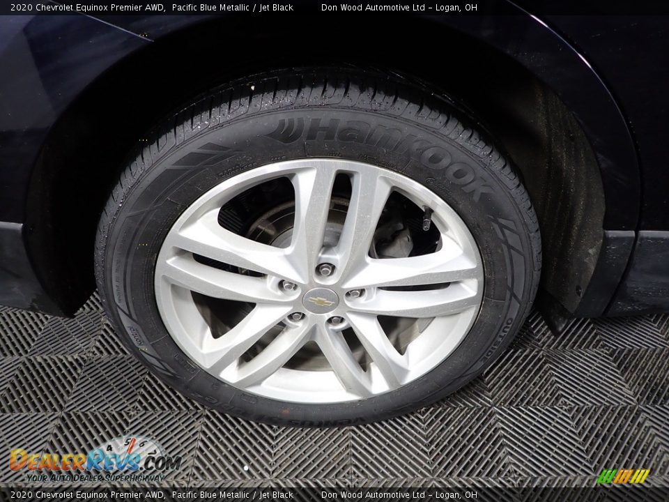 2020 Chevrolet Equinox Premier AWD Pacific Blue Metallic / Jet Black Photo #33
