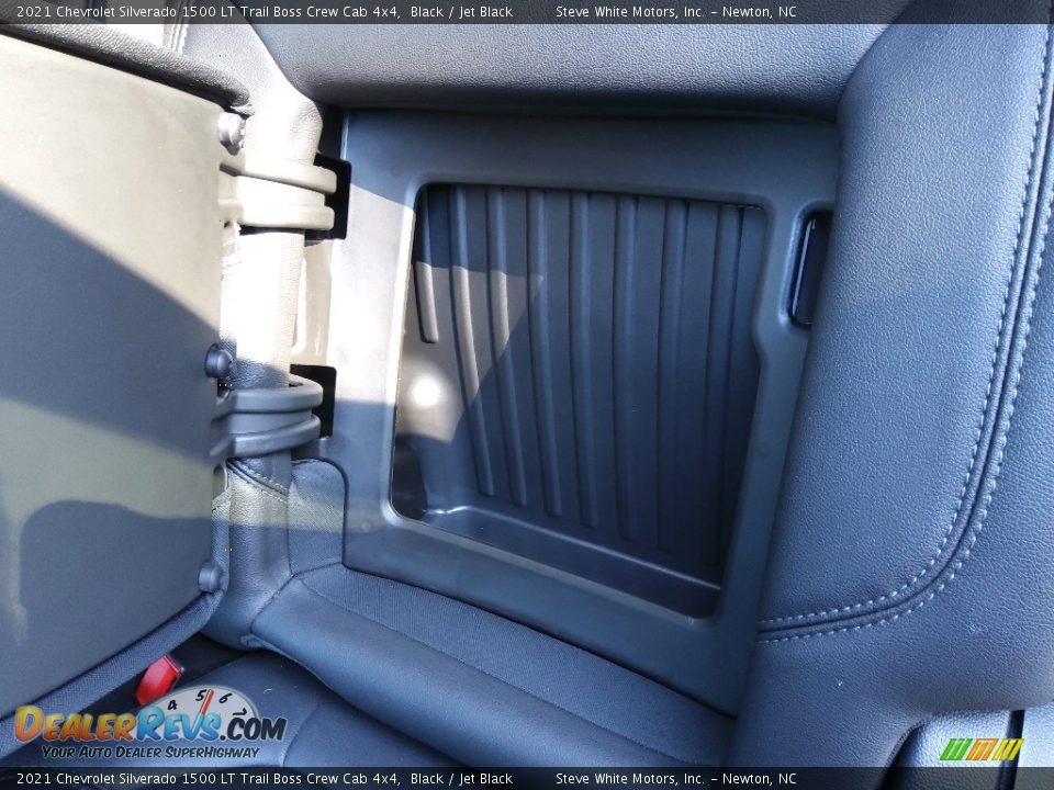Rear Seat of 2021 Chevrolet Silverado 1500 LT Trail Boss Crew Cab 4x4 Photo #20