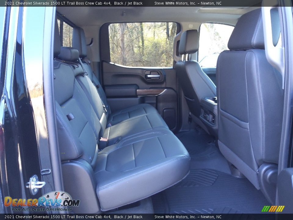 Rear Seat of 2021 Chevrolet Silverado 1500 LT Trail Boss Crew Cab 4x4 Photo #21