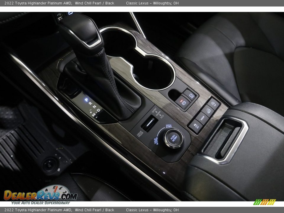 2022 Toyota Highlander Platinum AWD Wind Chill Pearl / Black Photo #16