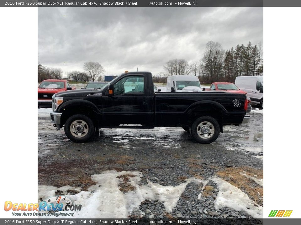 2016 Ford F250 Super Duty XLT Regular Cab 4x4 Shadow Black / Steel Photo #2