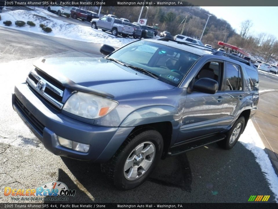 2005 Toyota 4Runner SR5 4x4 Pacific Blue Metallic / Stone Photo #11