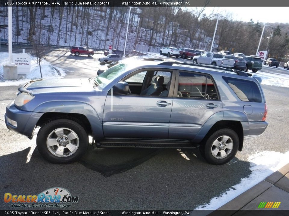 2005 Toyota 4Runner SR5 4x4 Pacific Blue Metallic / Stone Photo #13