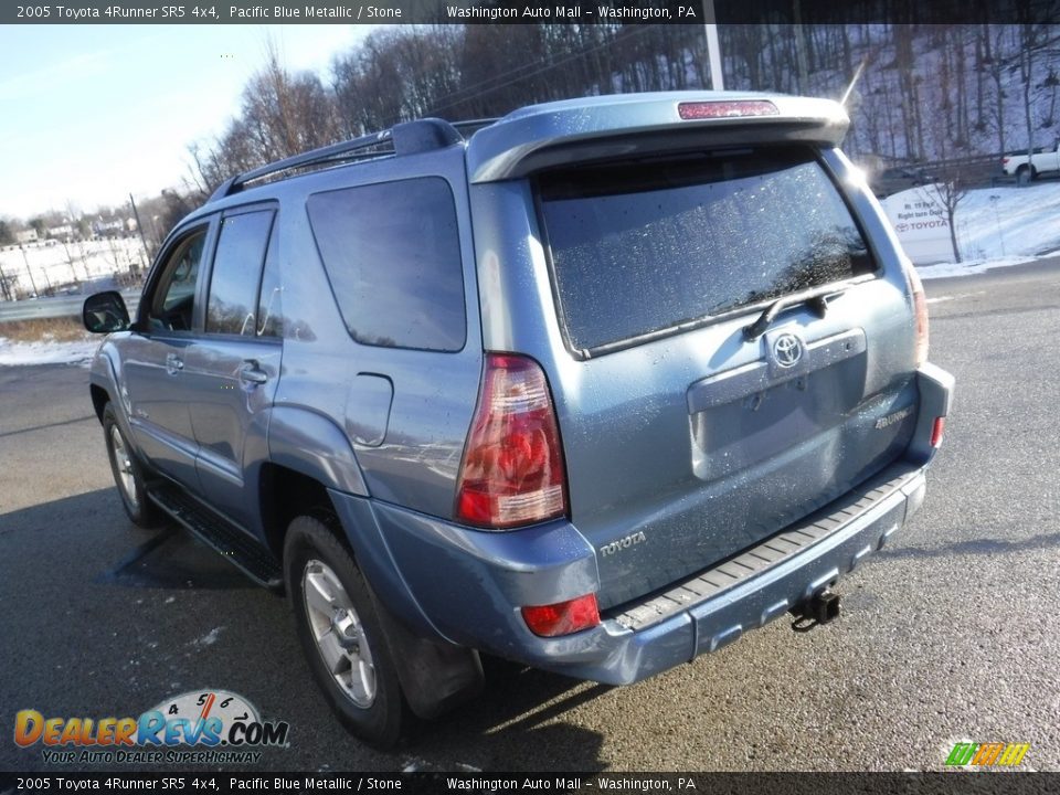 2005 Toyota 4Runner SR5 4x4 Pacific Blue Metallic / Stone Photo #14