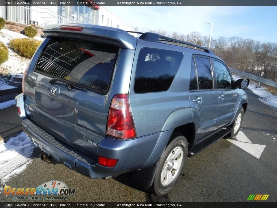 2005 Toyota 4Runner SR5 4x4 Pacific Blue Metallic / Stone Photo #16