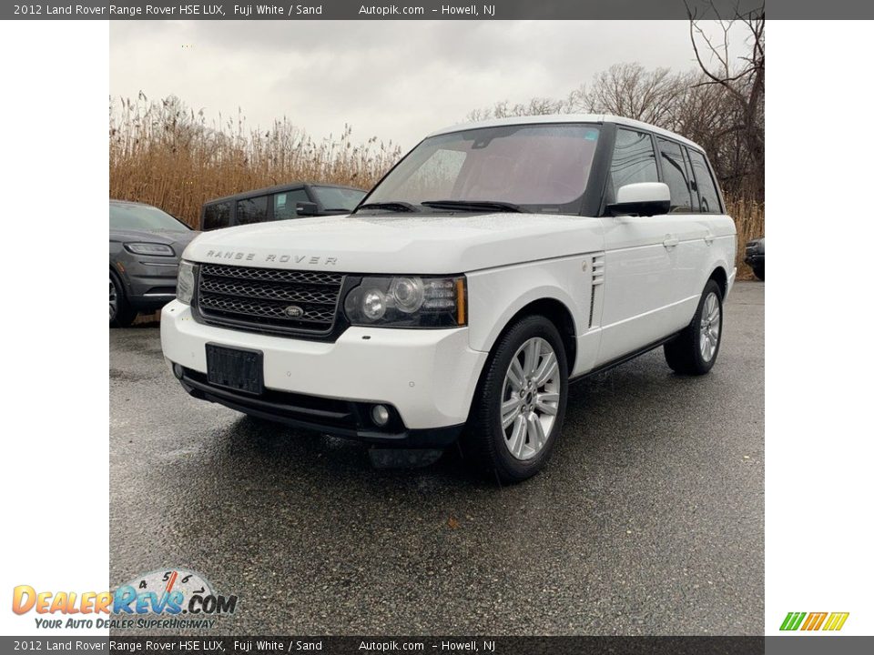 2012 Land Rover Range Rover HSE LUX Fuji White / Sand Photo #1