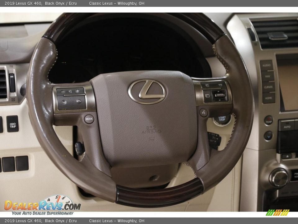 2019 Lexus GX 460 Black Onyx / Ecru Photo #7