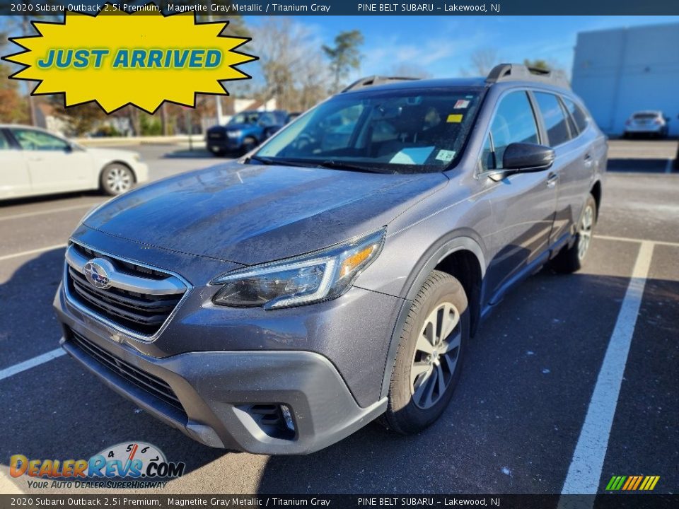 2020 Subaru Outback 2.5i Premium Magnetite Gray Metallic / Titanium Gray Photo #1