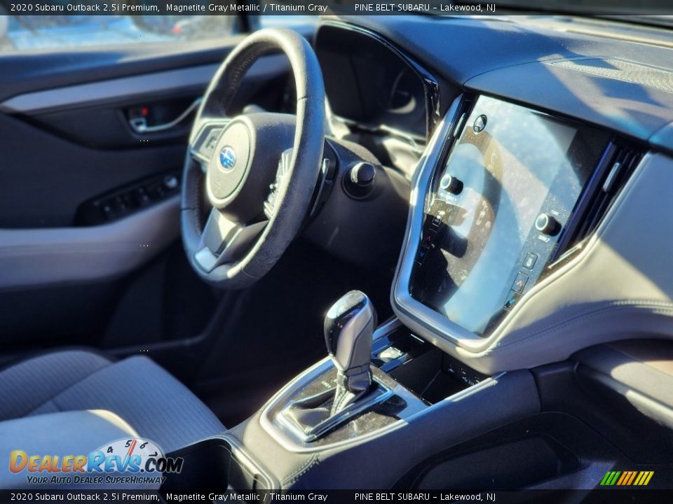 2020 Subaru Outback 2.5i Premium Magnetite Gray Metallic / Titanium Gray Photo #3