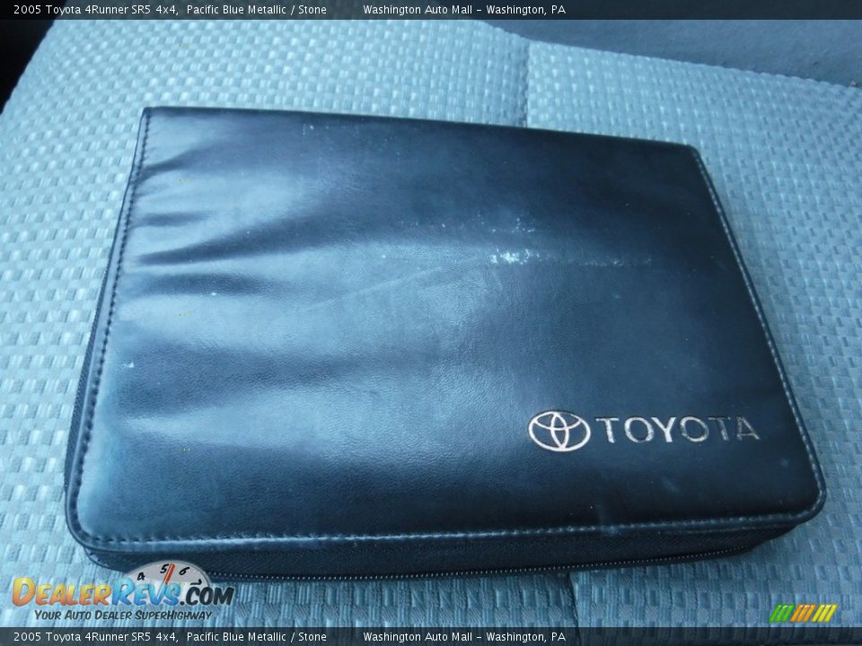 2005 Toyota 4Runner SR5 4x4 Pacific Blue Metallic / Stone Photo #25