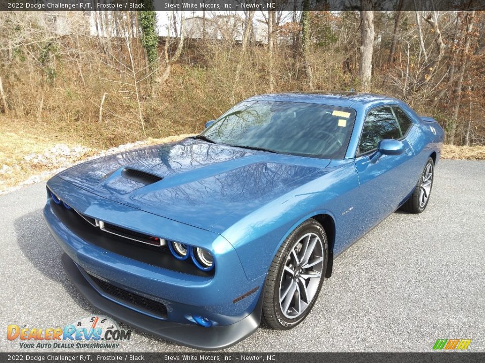 2022 Dodge Challenger R/T Frostbite / Black Photo #2