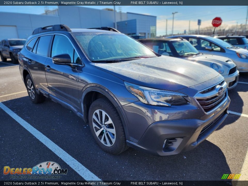 2020 Subaru Outback 2.5i Premium Magnetite Gray Metallic / Titanium Gray Photo #6