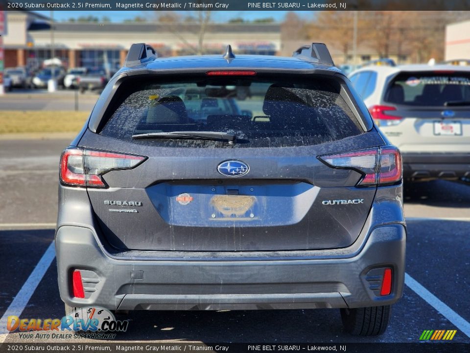 2020 Subaru Outback 2.5i Premium Magnetite Gray Metallic / Titanium Gray Photo #7