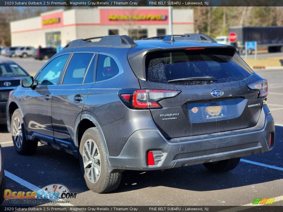 2020 Subaru Outback 2.5i Premium Magnetite Gray Metallic / Titanium Gray Photo #8