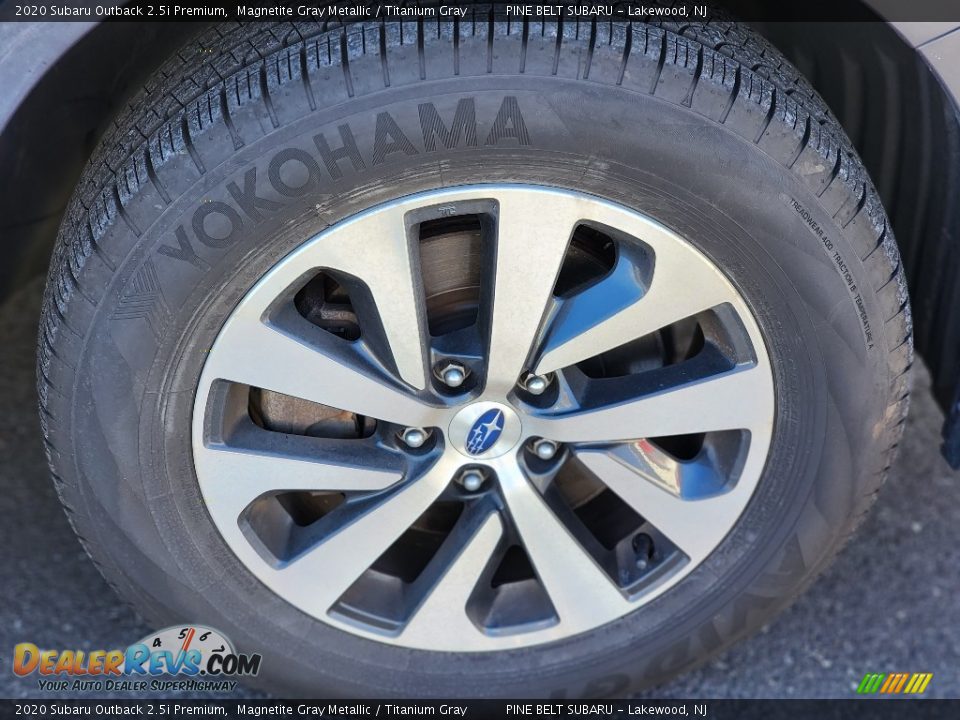 2020 Subaru Outback 2.5i Premium Magnetite Gray Metallic / Titanium Gray Photo #9