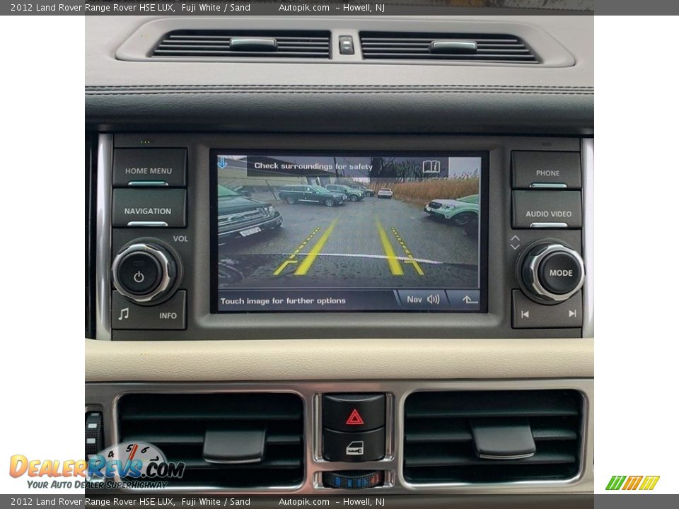 2012 Land Rover Range Rover HSE LUX Fuji White / Sand Photo #18