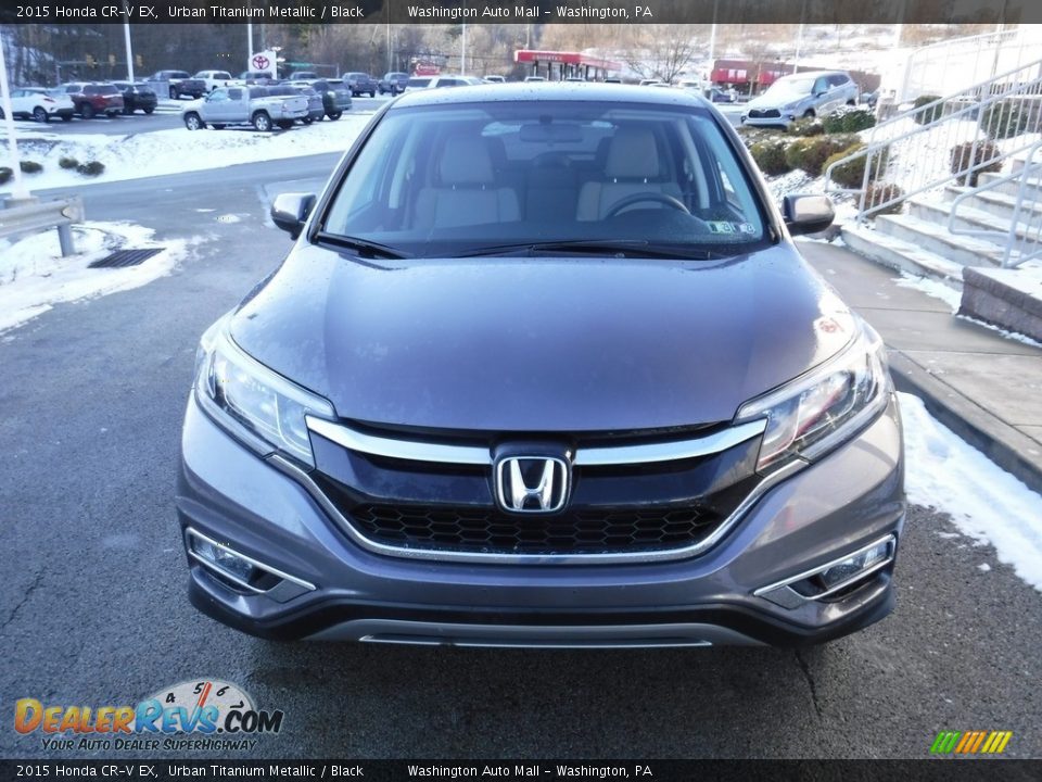 2015 Honda CR-V EX Urban Titanium Metallic / Black Photo #11