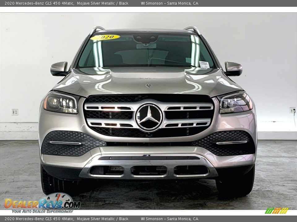 2020 Mercedes-Benz GLS 450 4Matic Mojave Silver Metallic / Black Photo #2