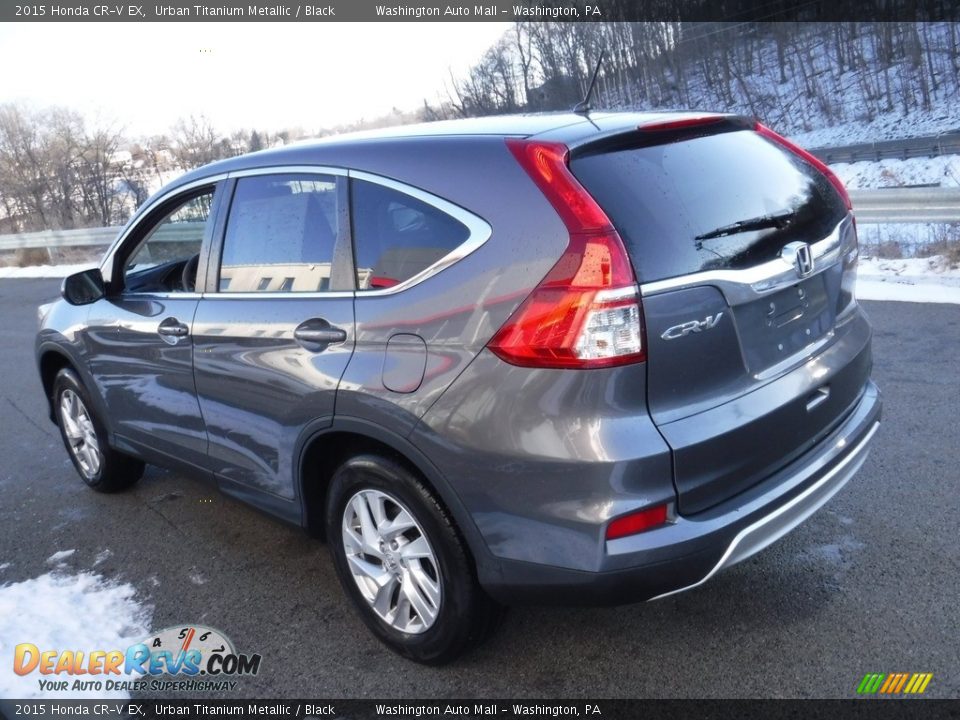 2015 Honda CR-V EX Urban Titanium Metallic / Black Photo #15