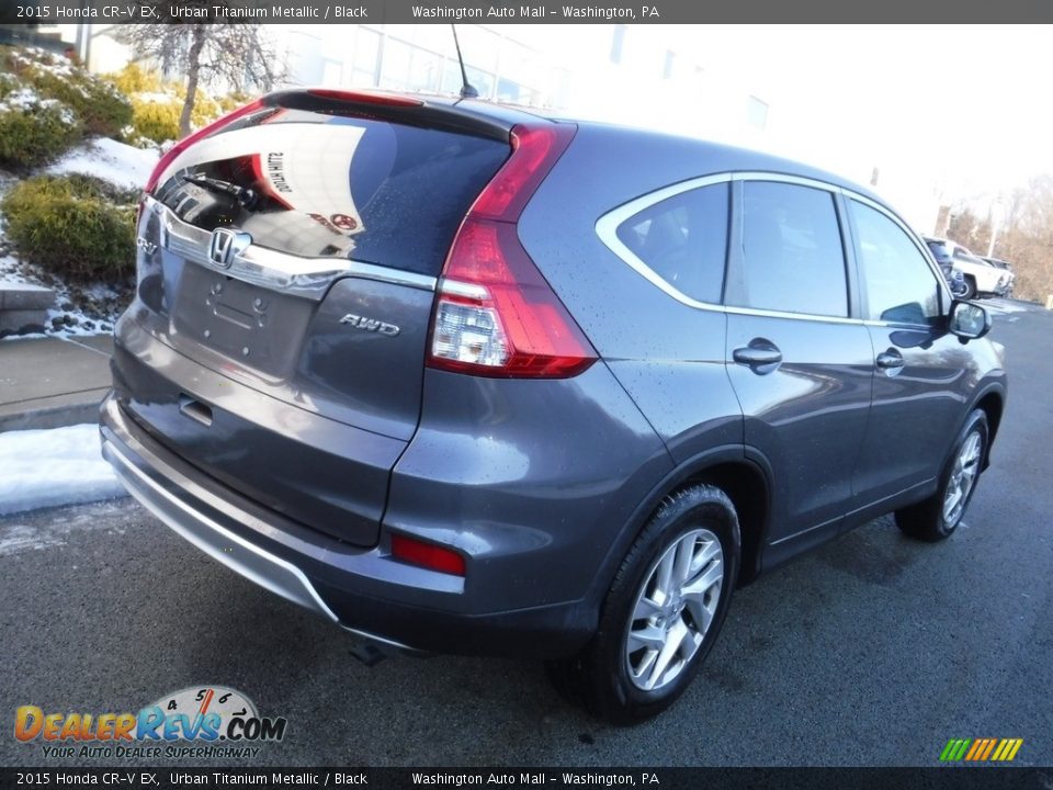 2015 Honda CR-V EX Urban Titanium Metallic / Black Photo #17