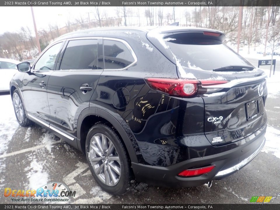 2023 Mazda CX-9 Grand Touring AWD Jet Black Mica / Black Photo #5