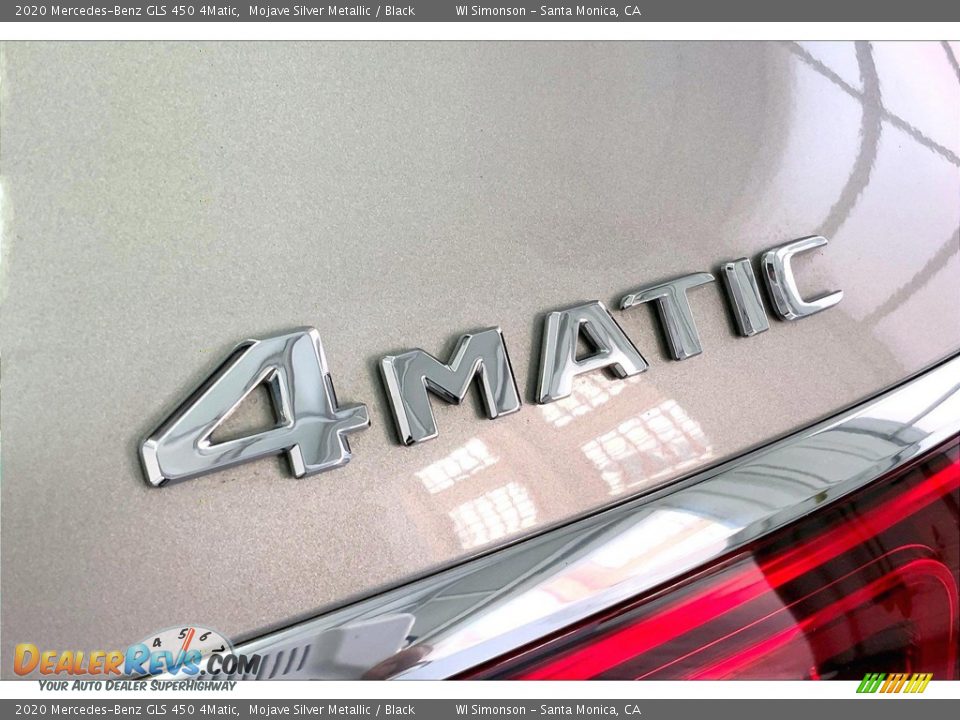 2020 Mercedes-Benz GLS 450 4Matic Mojave Silver Metallic / Black Photo #7