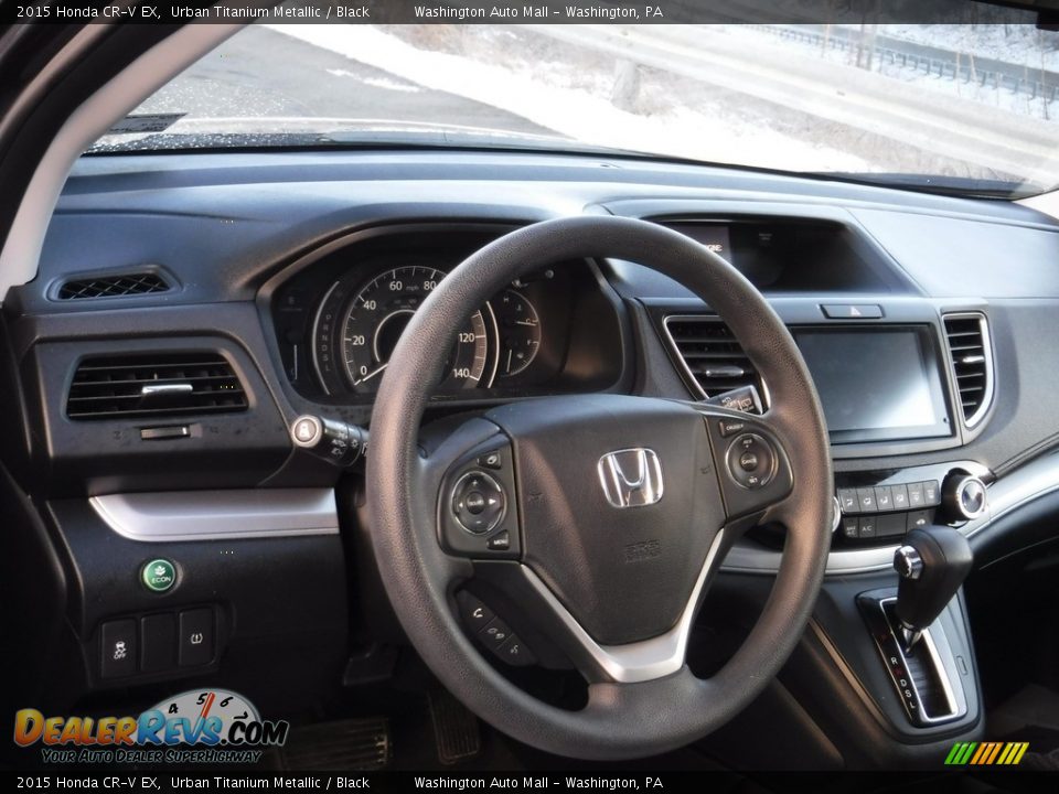 2015 Honda CR-V EX Urban Titanium Metallic / Black Photo #20