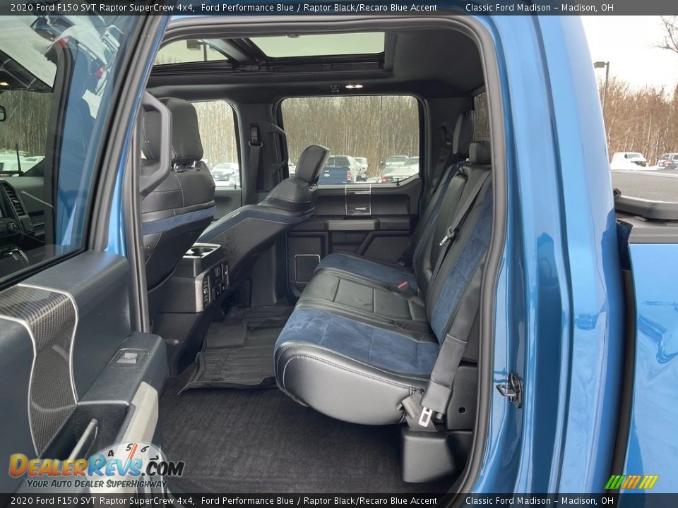 Rear Seat of 2020 Ford F150 SVT Raptor SuperCrew 4x4 Photo #13