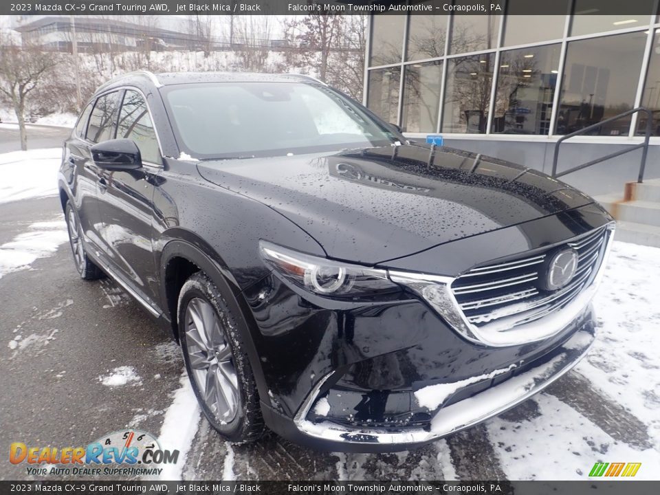 2023 Mazda CX-9 Grand Touring AWD Jet Black Mica / Black Photo #9