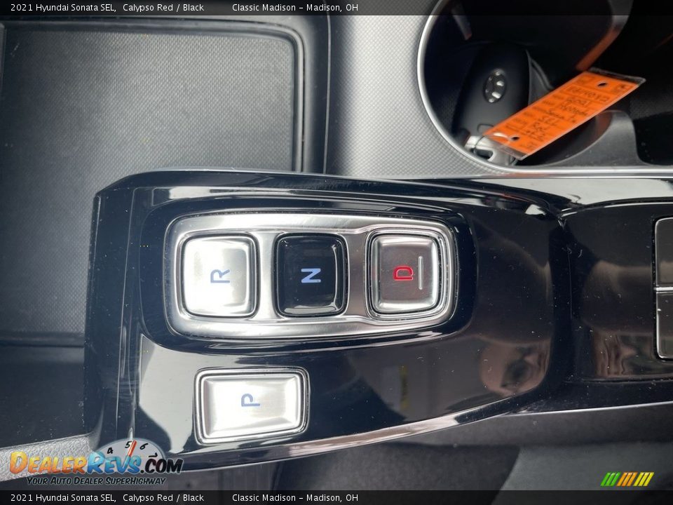 2021 Hyundai Sonata SEL Calypso Red / Black Photo #13