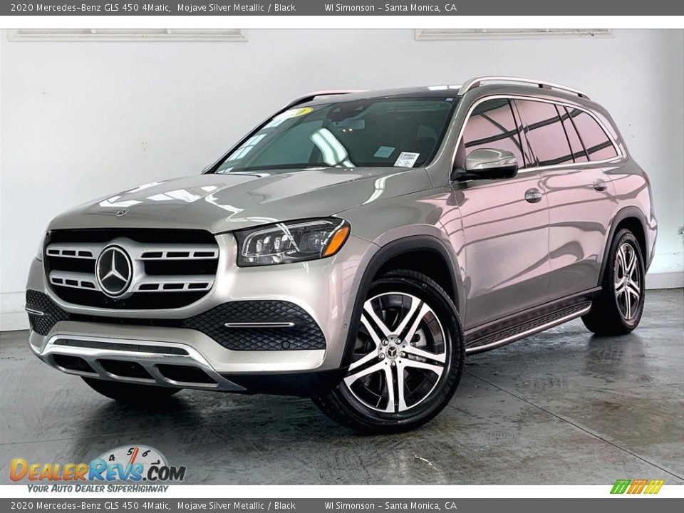 2020 Mercedes-Benz GLS 450 4Matic Mojave Silver Metallic / Black Photo #12