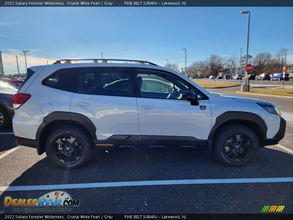 2022 Subaru Forester Wilderness Crystal White Pearl / Gray Photo #4