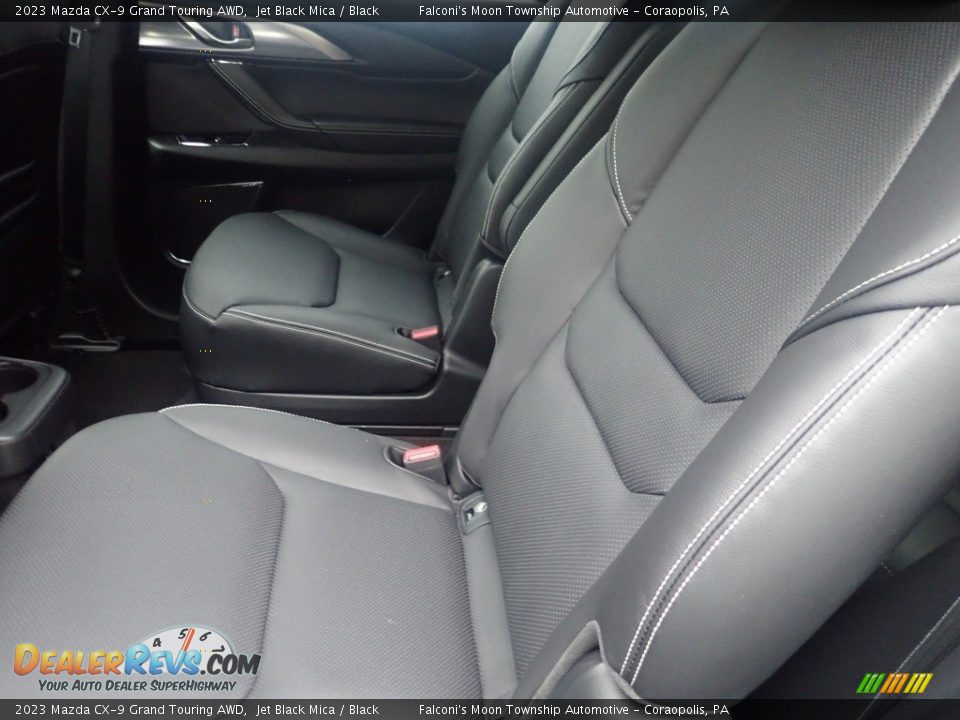 2023 Mazda CX-9 Grand Touring AWD Jet Black Mica / Black Photo #12