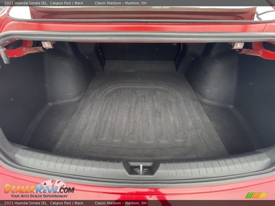2021 Hyundai Sonata SEL Calypso Red / Black Photo #15